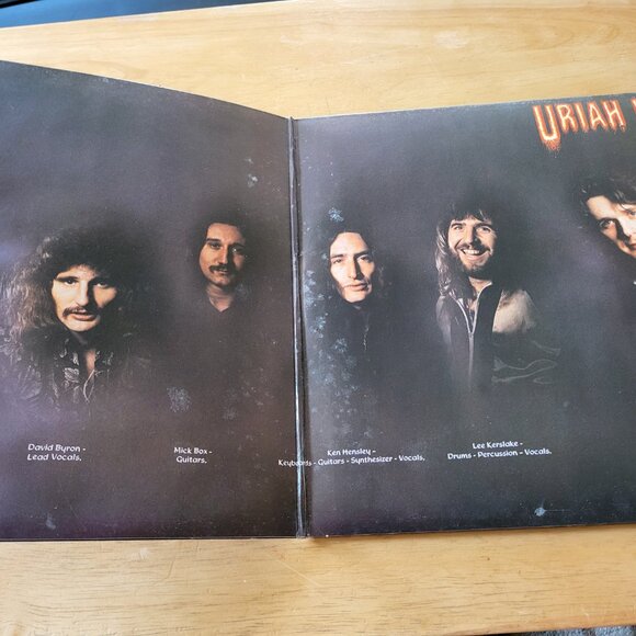URIAH HEEP Return To Fantasy LP 1975 Mercury Records BS 2869 Hard Rock LPC - Picture 3 of 11